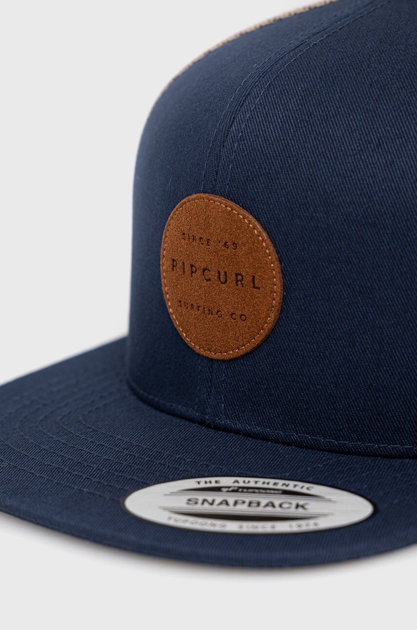 

Кепка Rip Curl колір жовтий гладка