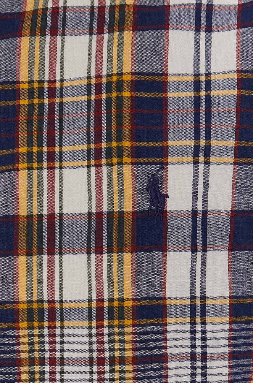 

Хлопковая рубашка Polo Ralph Lauren мужская regular воротник button-down