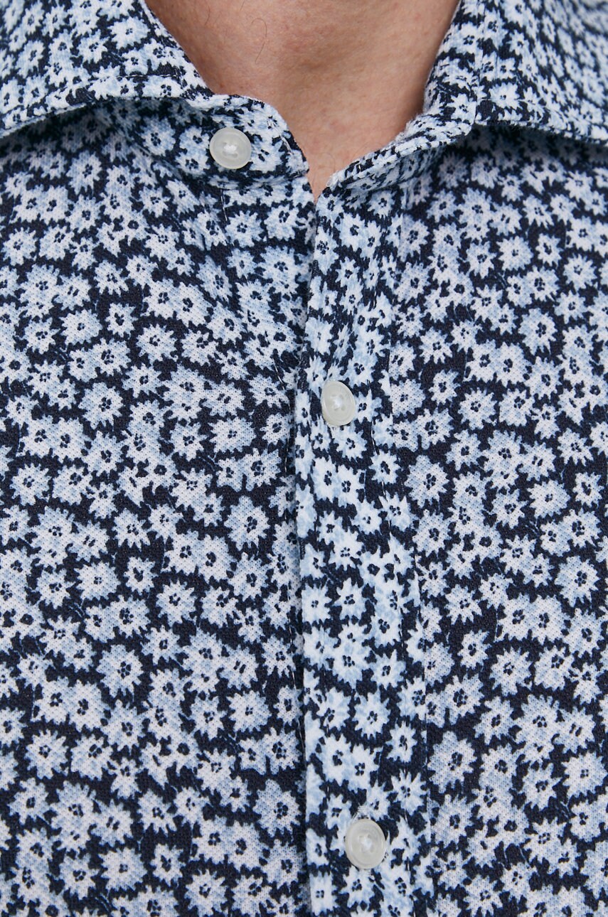 

Бавовняна сорочка Tommy Hilfiger чоловіча slim комір button-down
