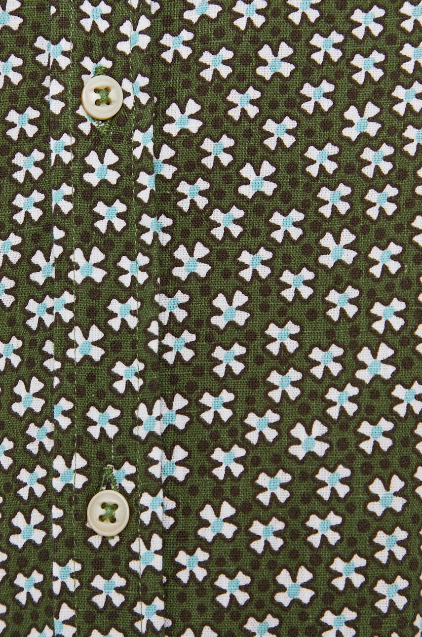 

Хлопковая рубашка Sisley мужская regular классический воротник