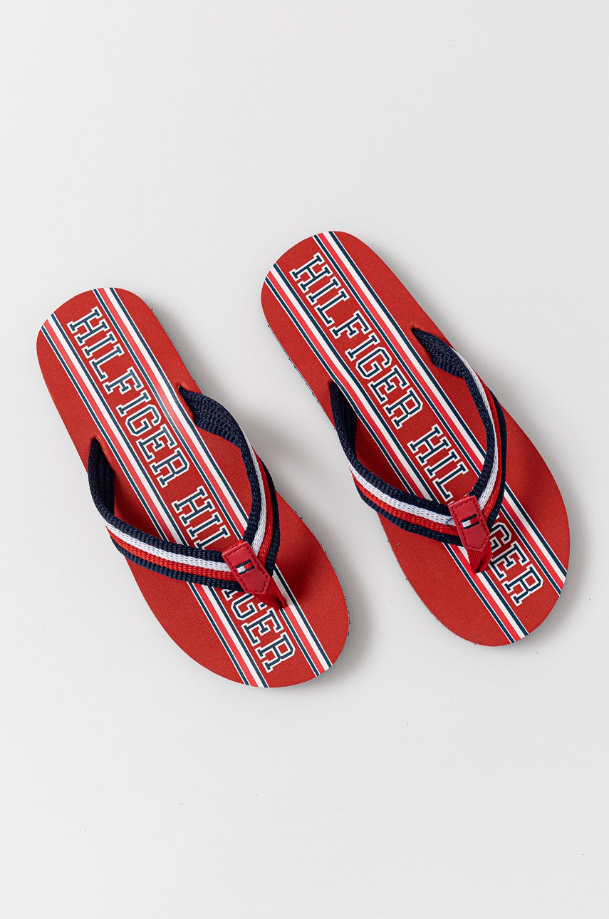 

Дитячі в'єтнамки Tommy Hilfiger колір червоний