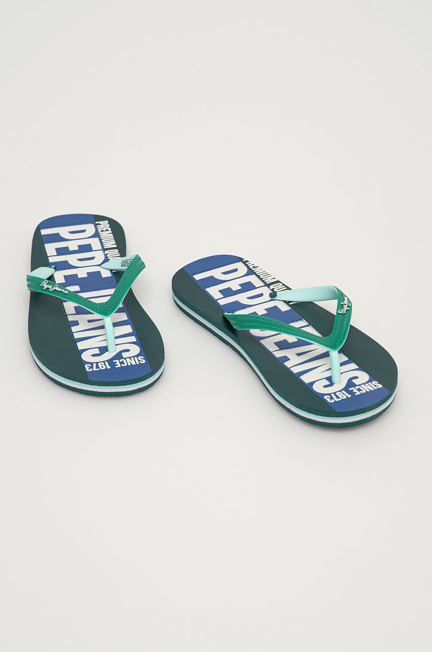 

Дитячі в'єтнамки Pepe Jeans колір бірюзовий