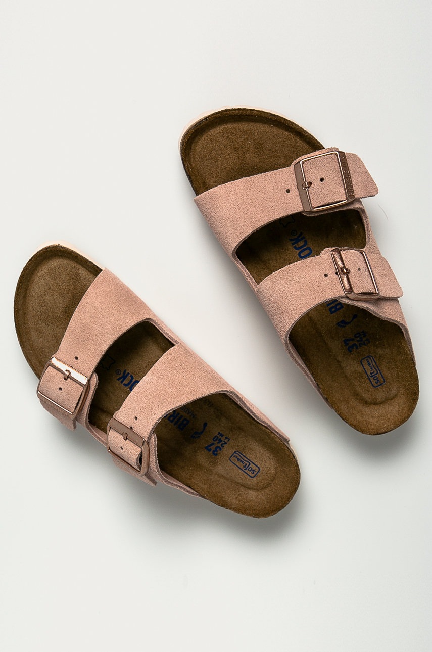 

Birkenstock - Замшевые шлепанцы Arizona
