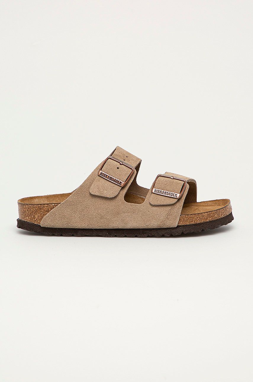 Birkenstock - Papuci din piele Arizona