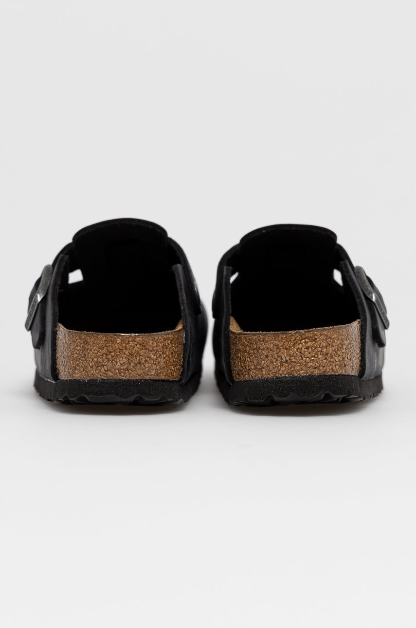 Birkenstock Boston klapki kolor czarny 59463