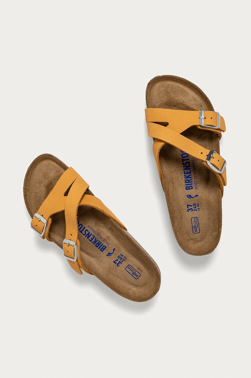 

Шльопанці Birkenstock жіночі колір помаранчевий