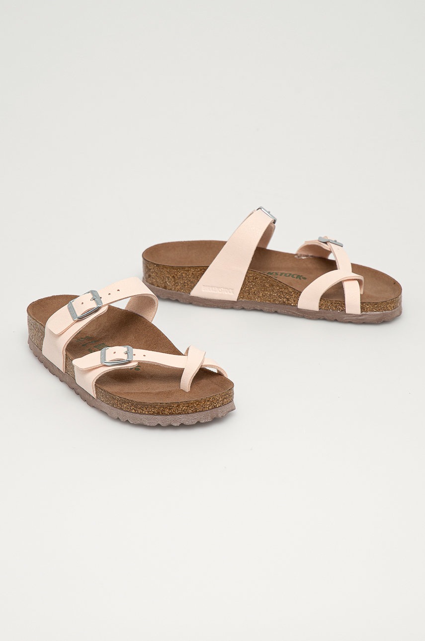 

Шльопанці Birkenstock жіночі колір рожевий