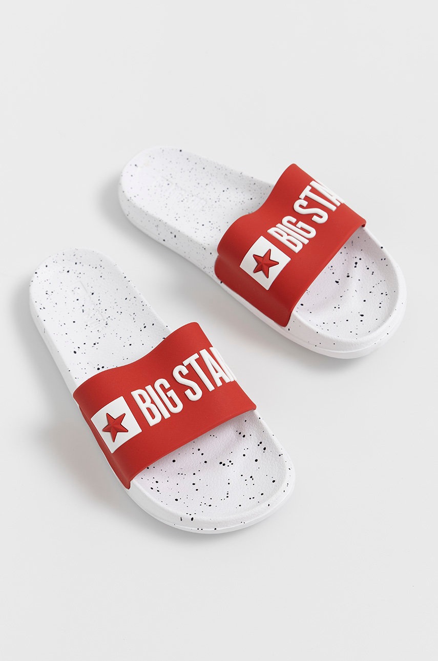 

Шльопанці Big Star жіночі колір червоний