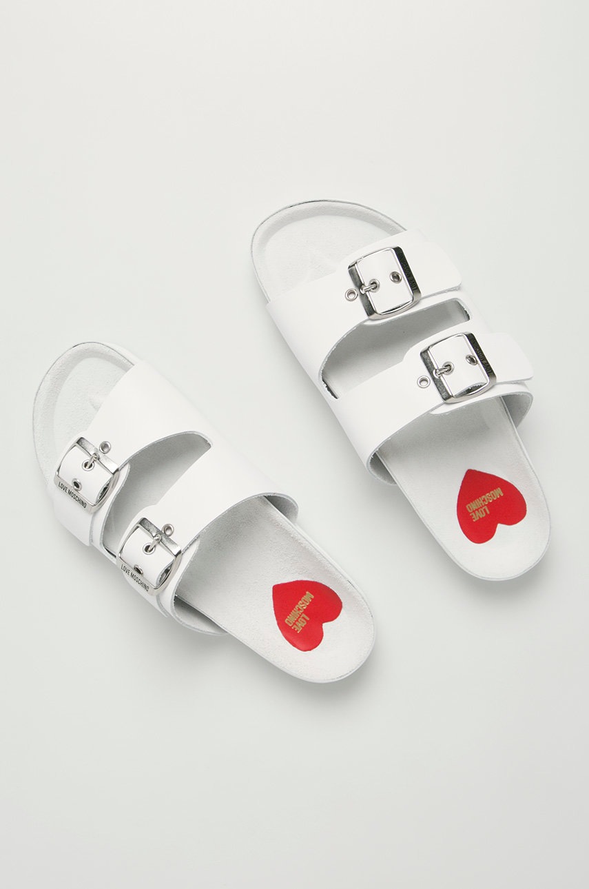 

Love Moschino - Шкіряні шльопанці