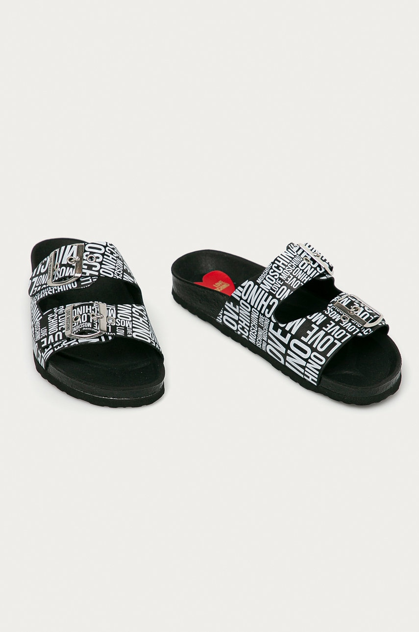 

Love Moschino - Кожаные шлепанцы
