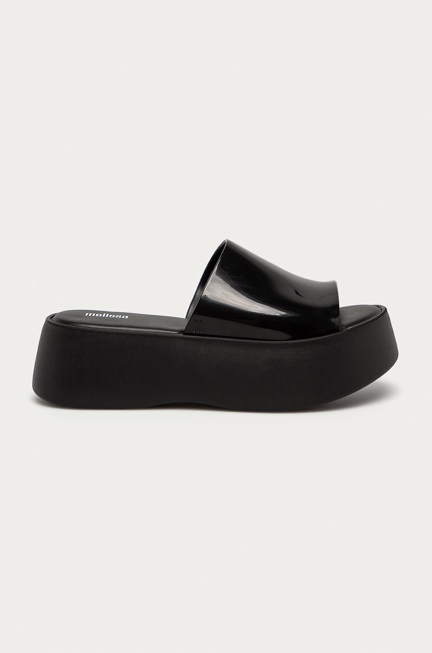 Melissa Papuci Femei, Culoarea Negru, Cu Platforma