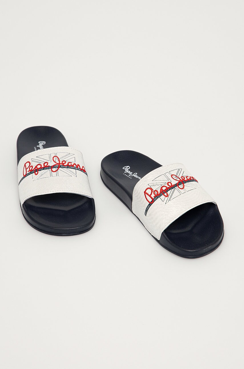 

Шлепанцы Pepe Jeans женские цвет белый