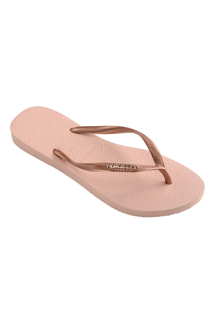 

В'єтнамки Havaianas жіночі колір рожевий на плоскому ходу