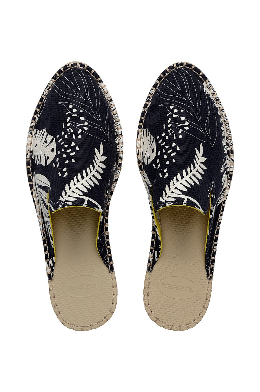 

Чехли Havaianas дамски в черно, Черен
