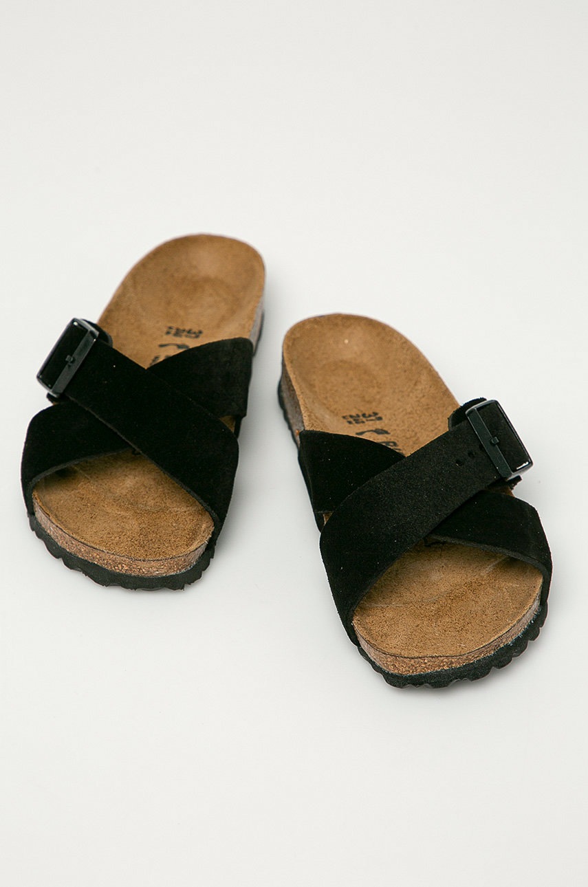 

Birkenstock - Замшевые шлепанцы Siena