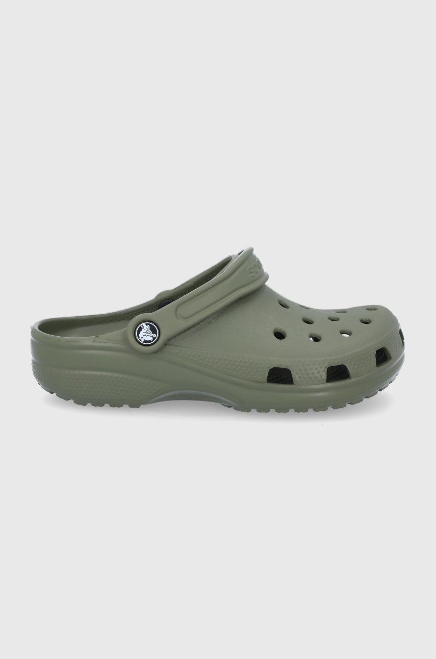 Crocs Papuci Femei, Culoarea Verde Crocs.classic.10001.-fresco