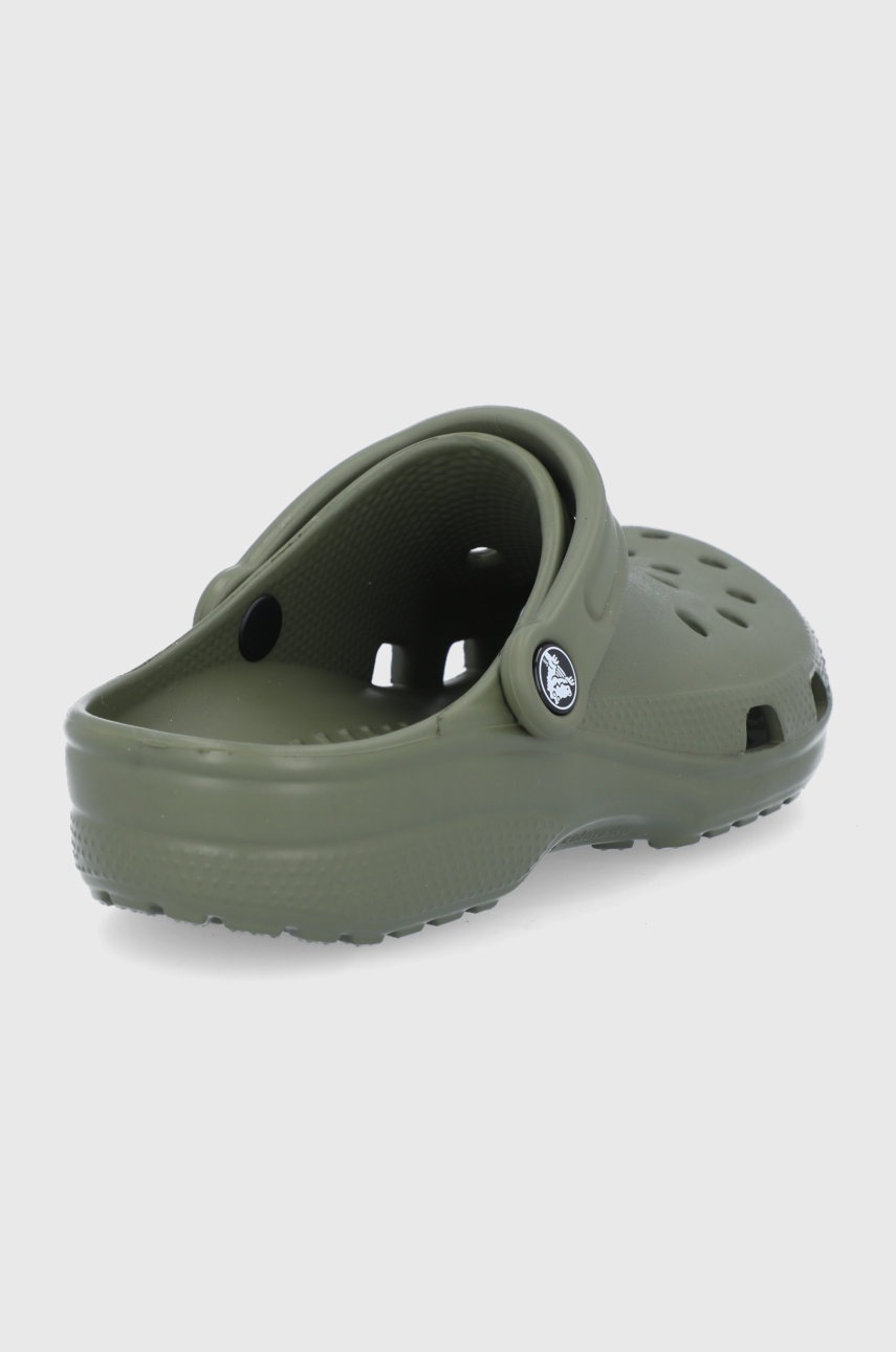 Шльопанці Crocs Classic жіночі колір зелений CROCS.CLASSIC.10001.-FRESCO 