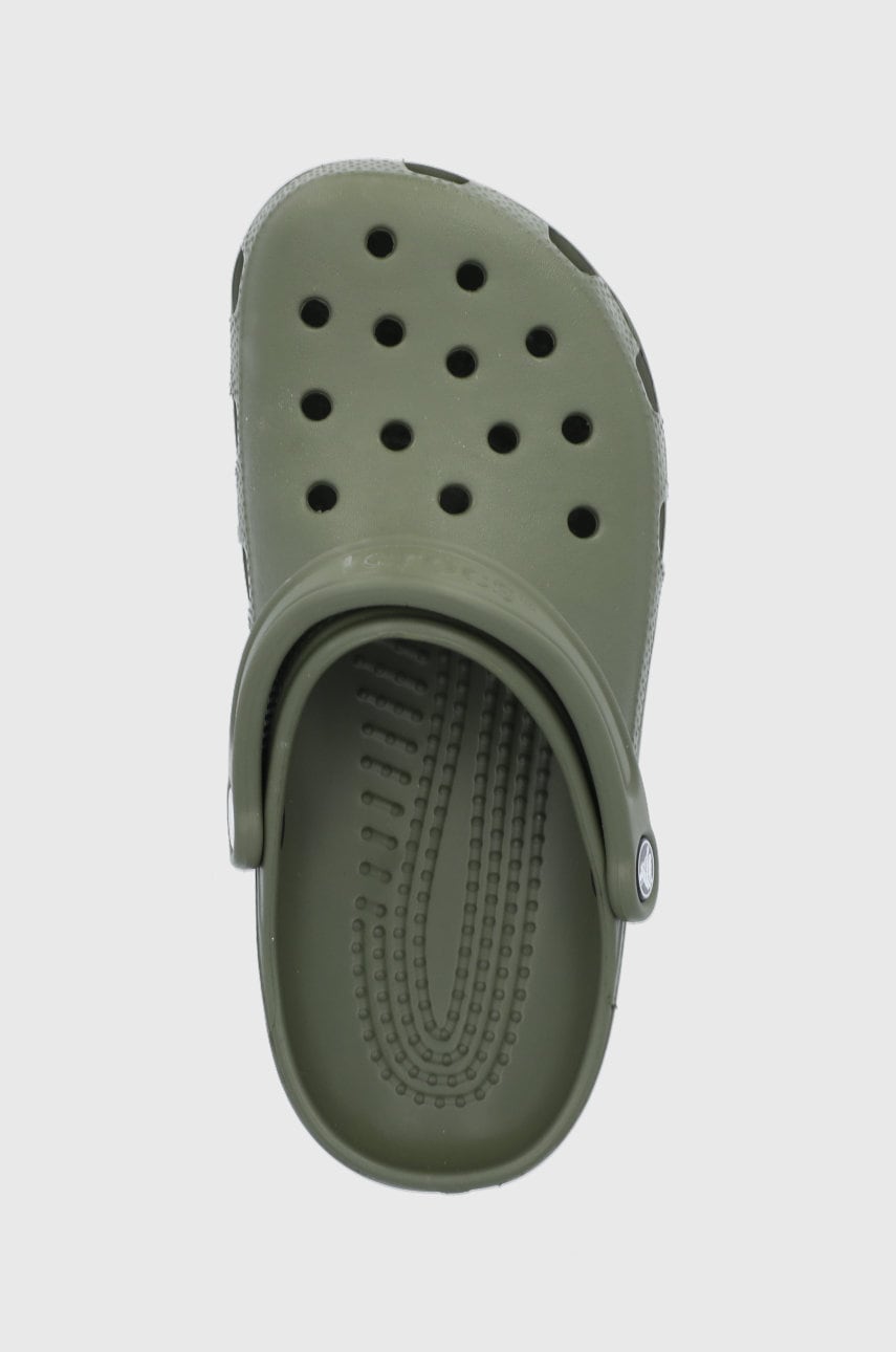 Шльопанці Crocs Classic жіночі колір зелений CROCS.CLASSIC.10001.-FRESCO 