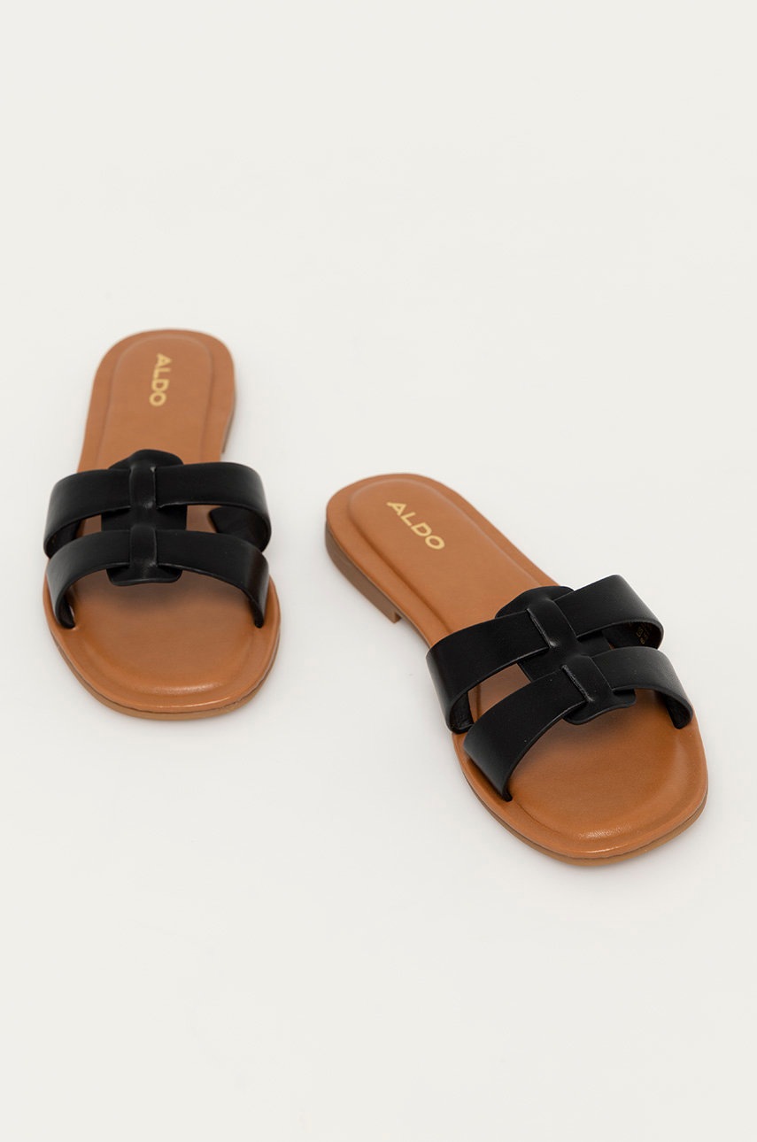 

Шльопанці Aldo жіночі колір чорний