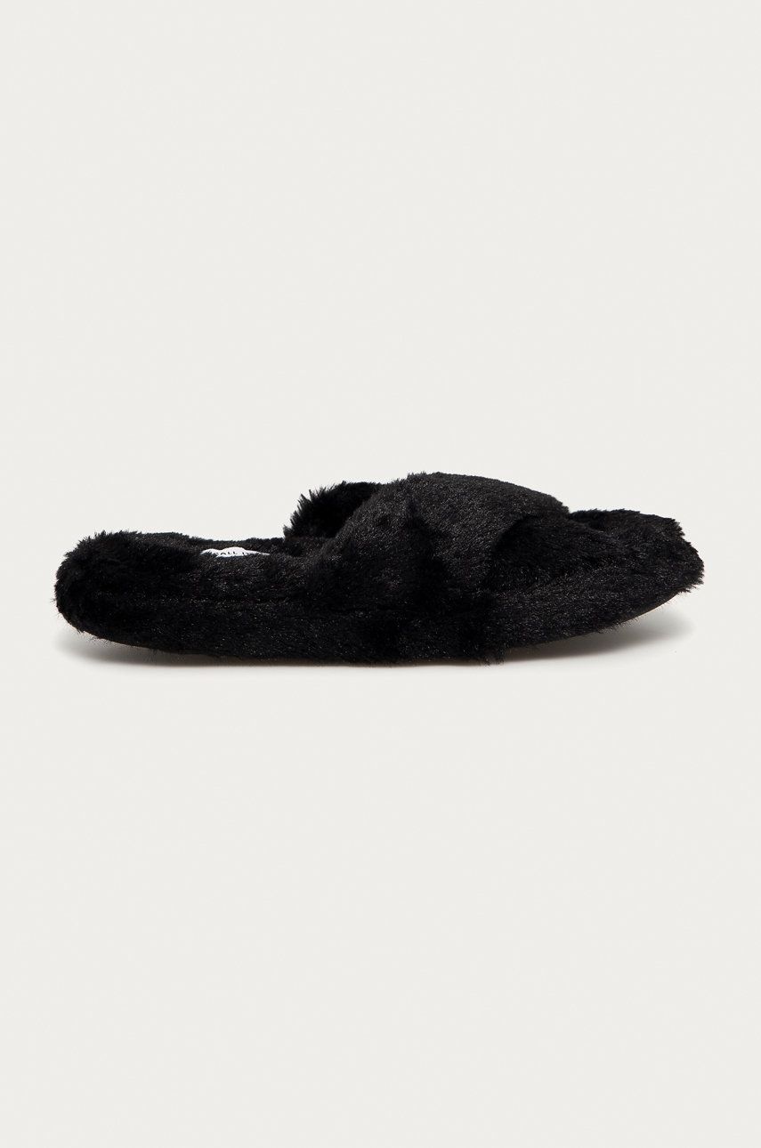 Pantofle Call It Spring černá barva - černá -  Svršek: Textilní materiál Vnitřek: Textilní