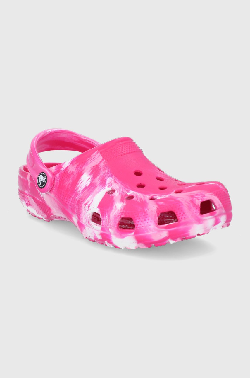 

Шльопанці Crocs жіночі колір фіолетовий