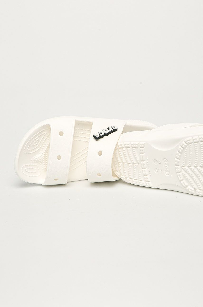 Crocs Papuci Classic Crocs Sandal Culoarea Alb, 206761