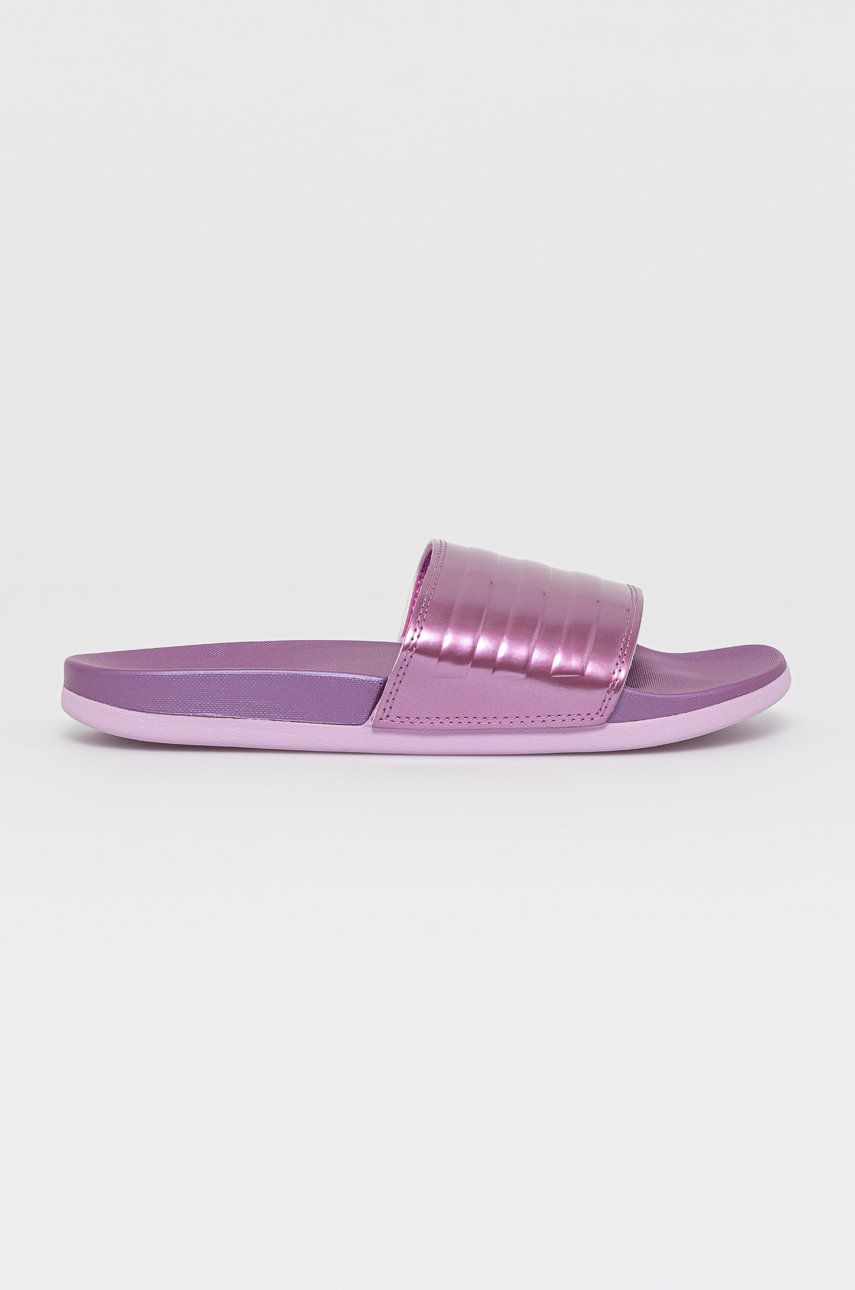 Adidas Papuci femei, culoarea violet