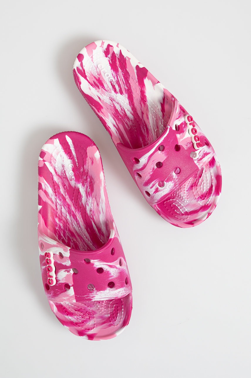 

Шльопанці Crocs жіночі колір фіолетовий