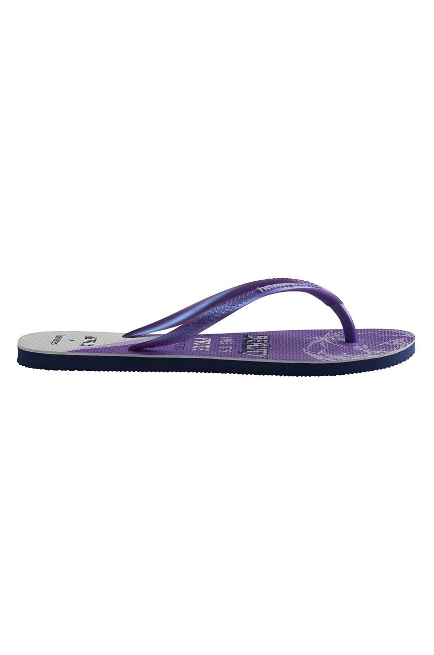 

Вьетнамки Havaianas женские цвет синий на плоском ходу