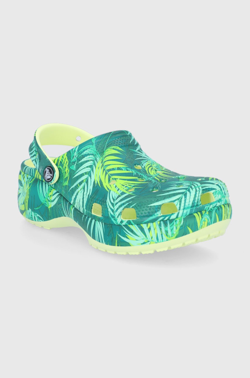 

Шлепанцы Crocs женские на платформе
