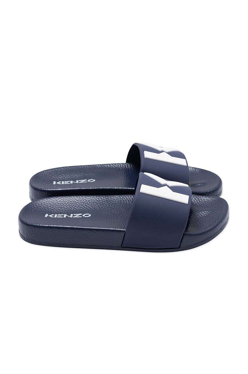 

Дитячі шльопанці Kenzo Kids колір синій