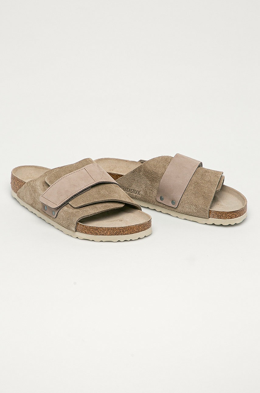 

Birkenstock - Шкіряні шльопанці Kyoto