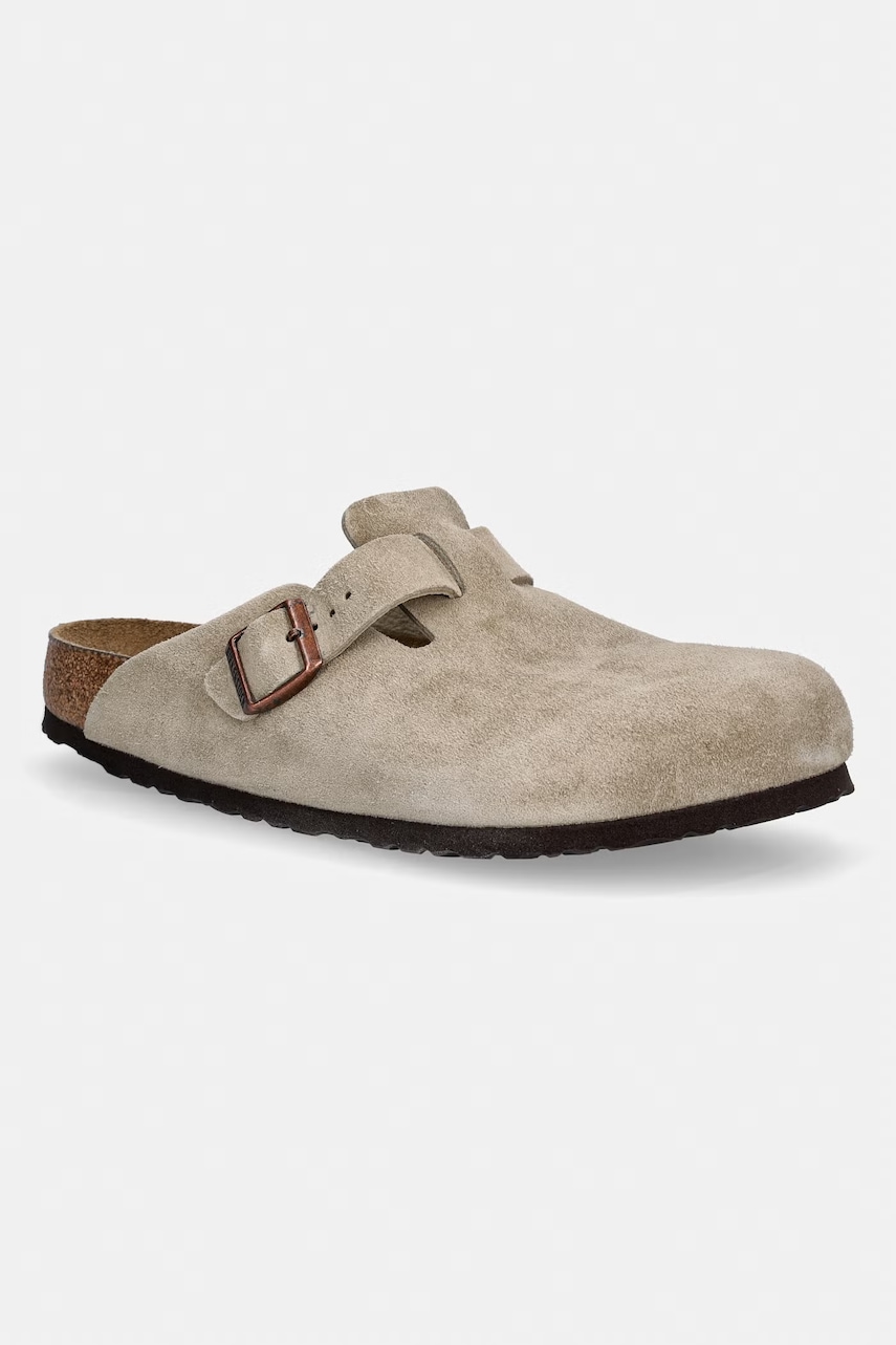 Birkenstock σαγιονάρες ανδρικές σουέτ Boston