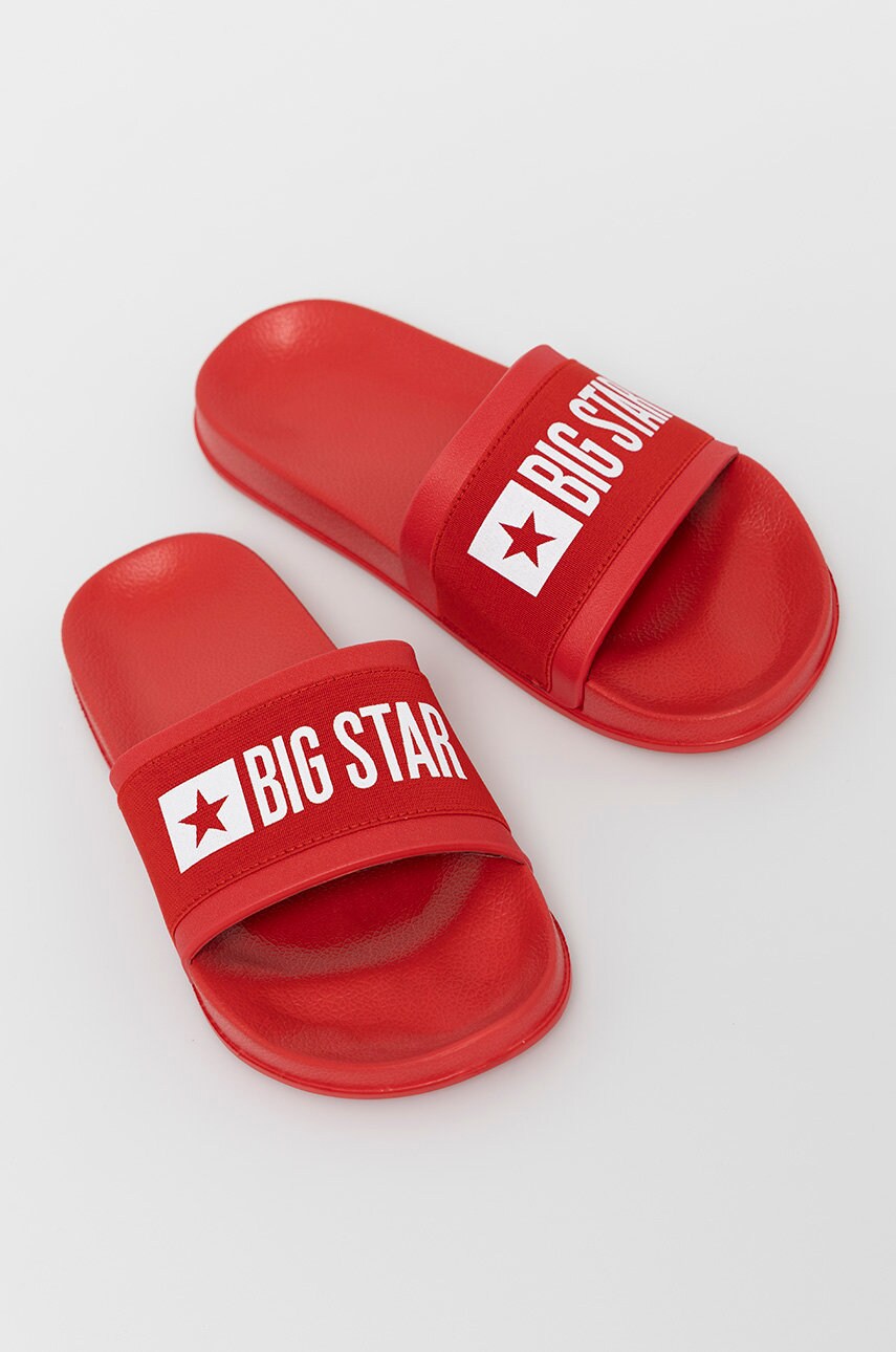 

Шлепанцы Big Star мужские цвет красный