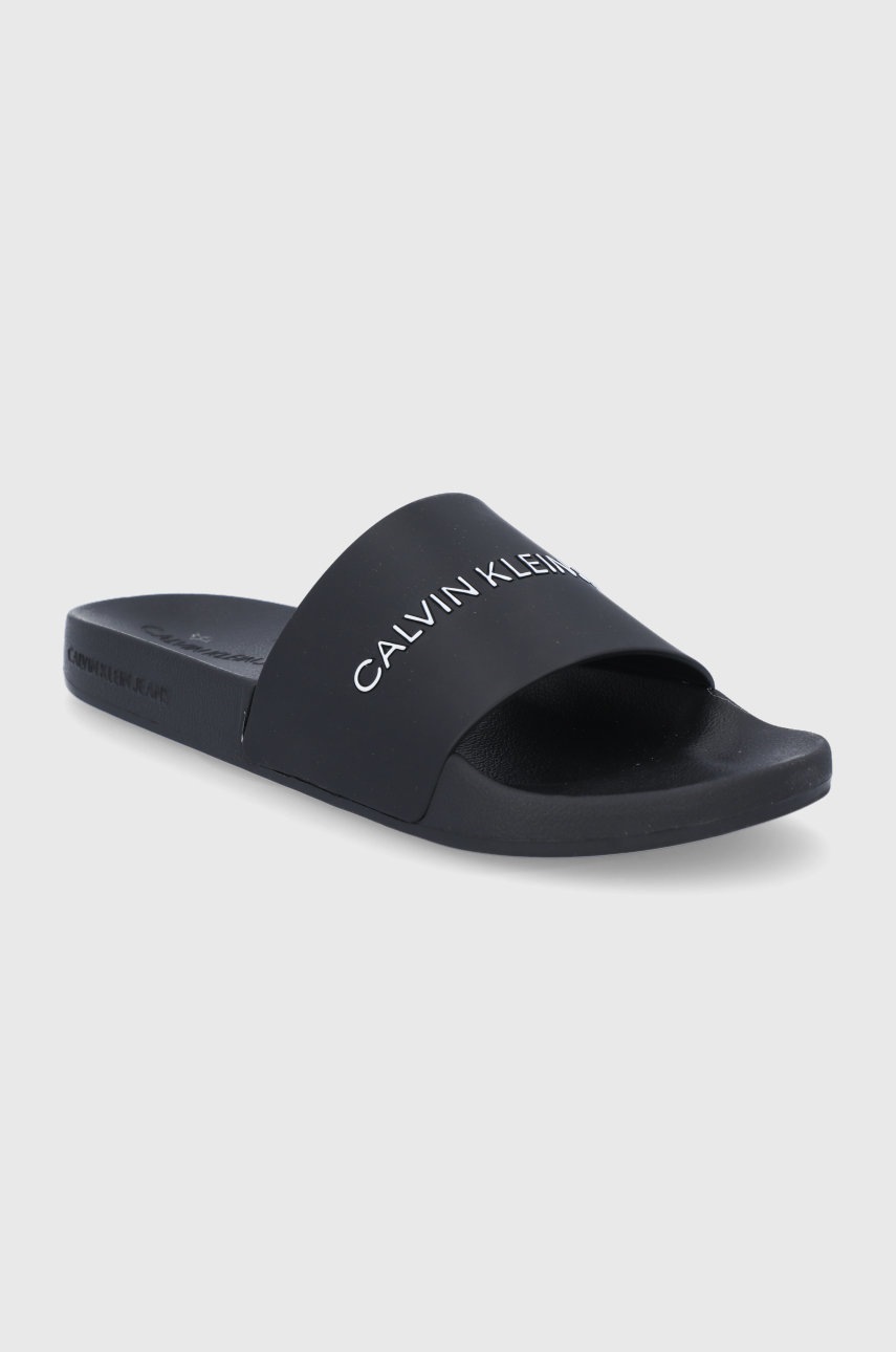 

Шлепанцы Calvin Klein Jeans мужские цвет чёрный