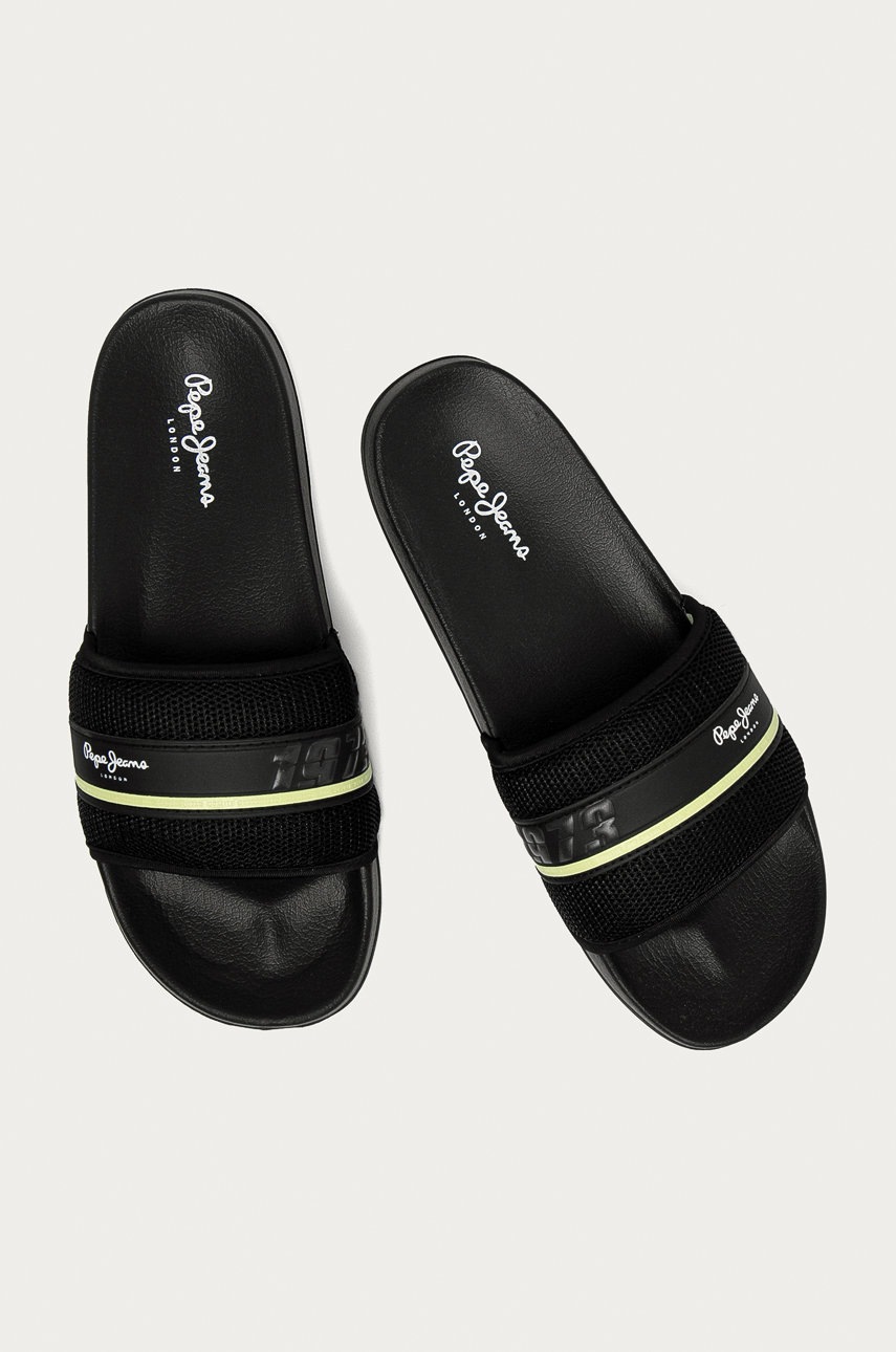 

Шлепанцы Pepe Jeans мужские цвет чёрный