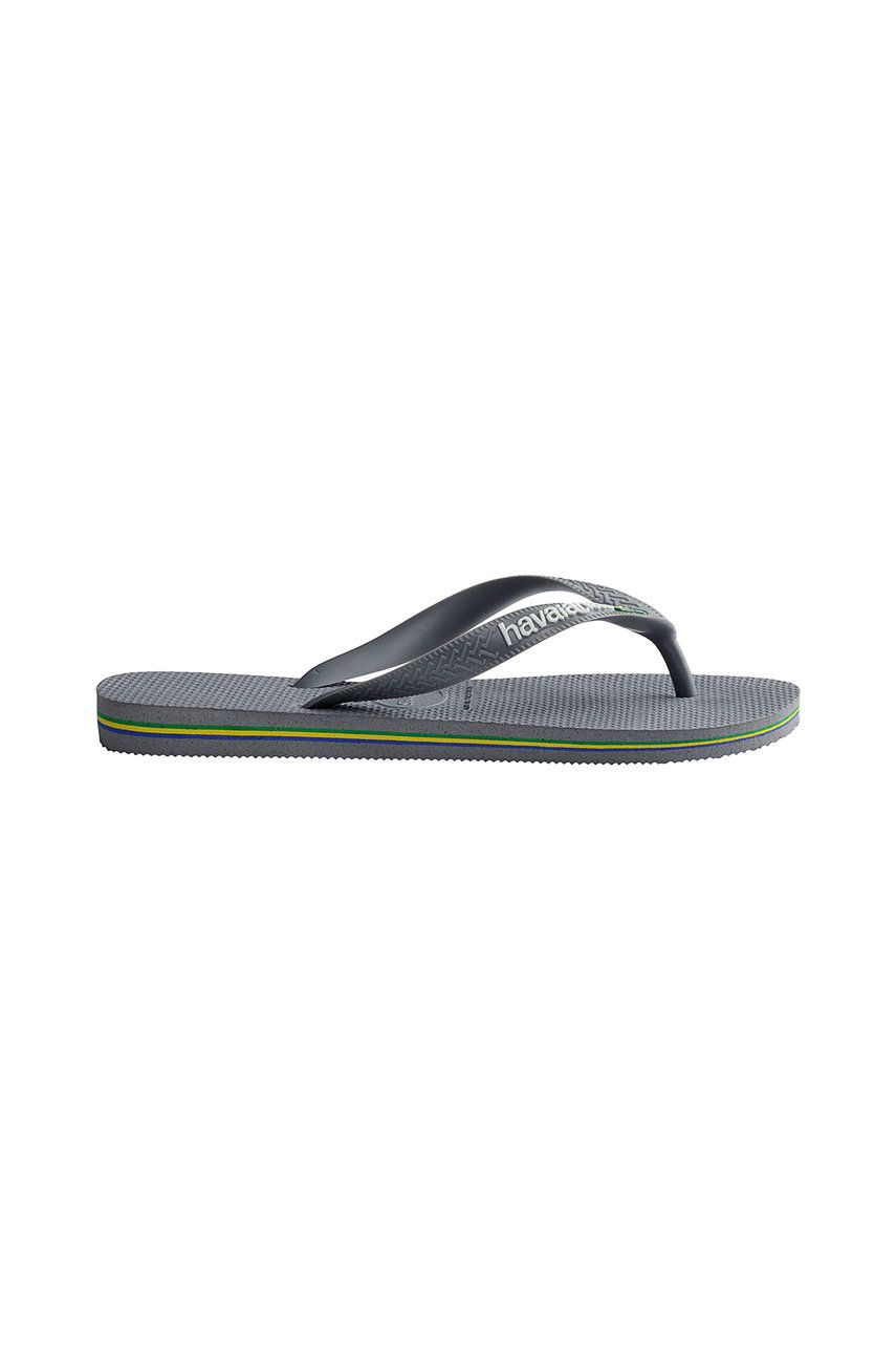 Havaianas șlapi BRASIL LOGO culoarea gri 4110850.5002