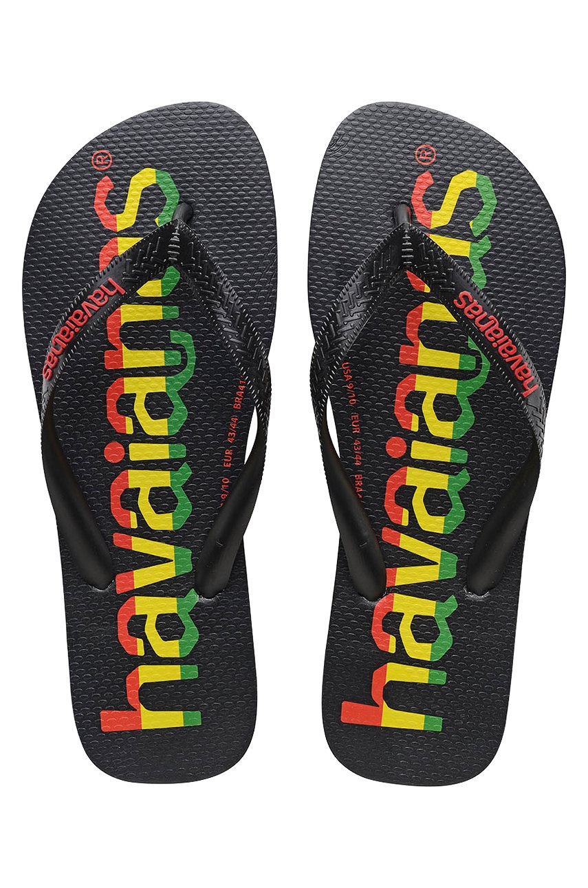 

Джапанки Havaianas в черно, Черен