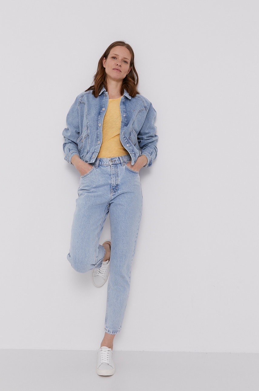 

Джинсовая куртка Tommy Jeans женская переходная