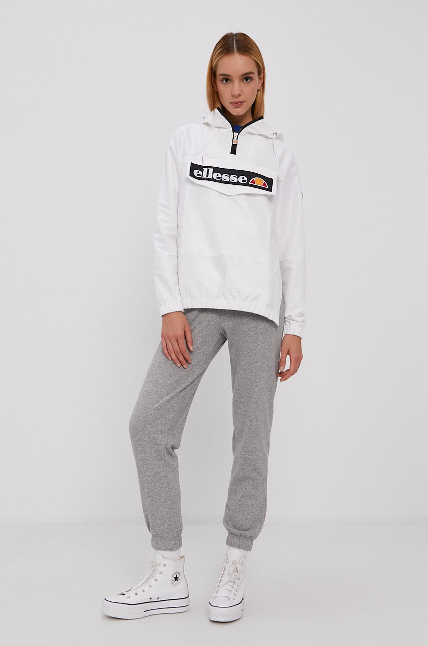 

Куртка Ellesse женская цвет белый переходная