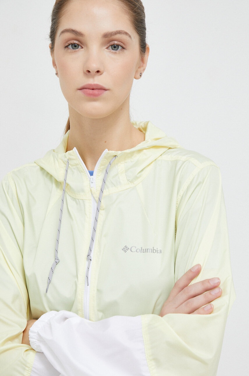 geacă Columbia Flash Forward Windbreaker yellow 1585911 1585911-691