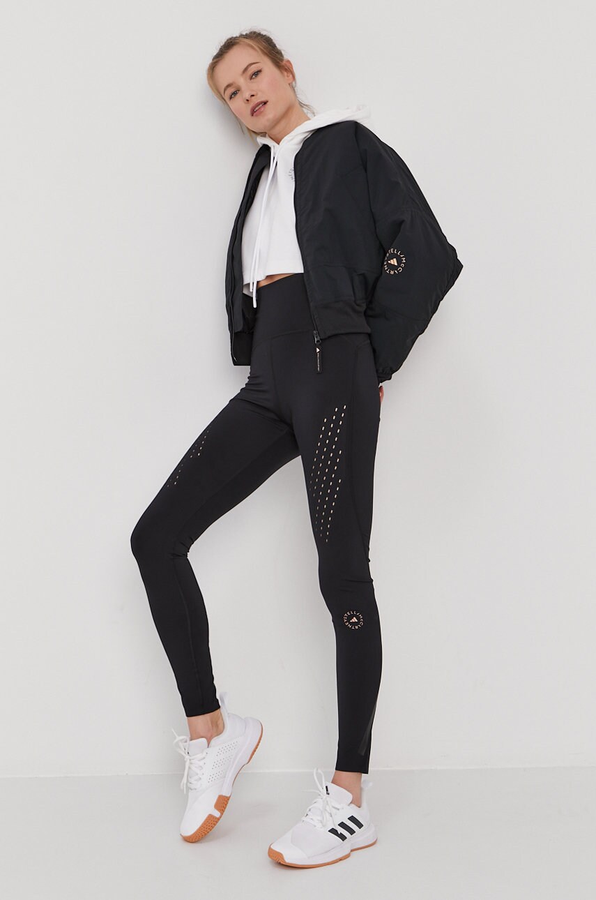 

Куртка adidas by Stella McCartney женская цвет чёрный зимняя