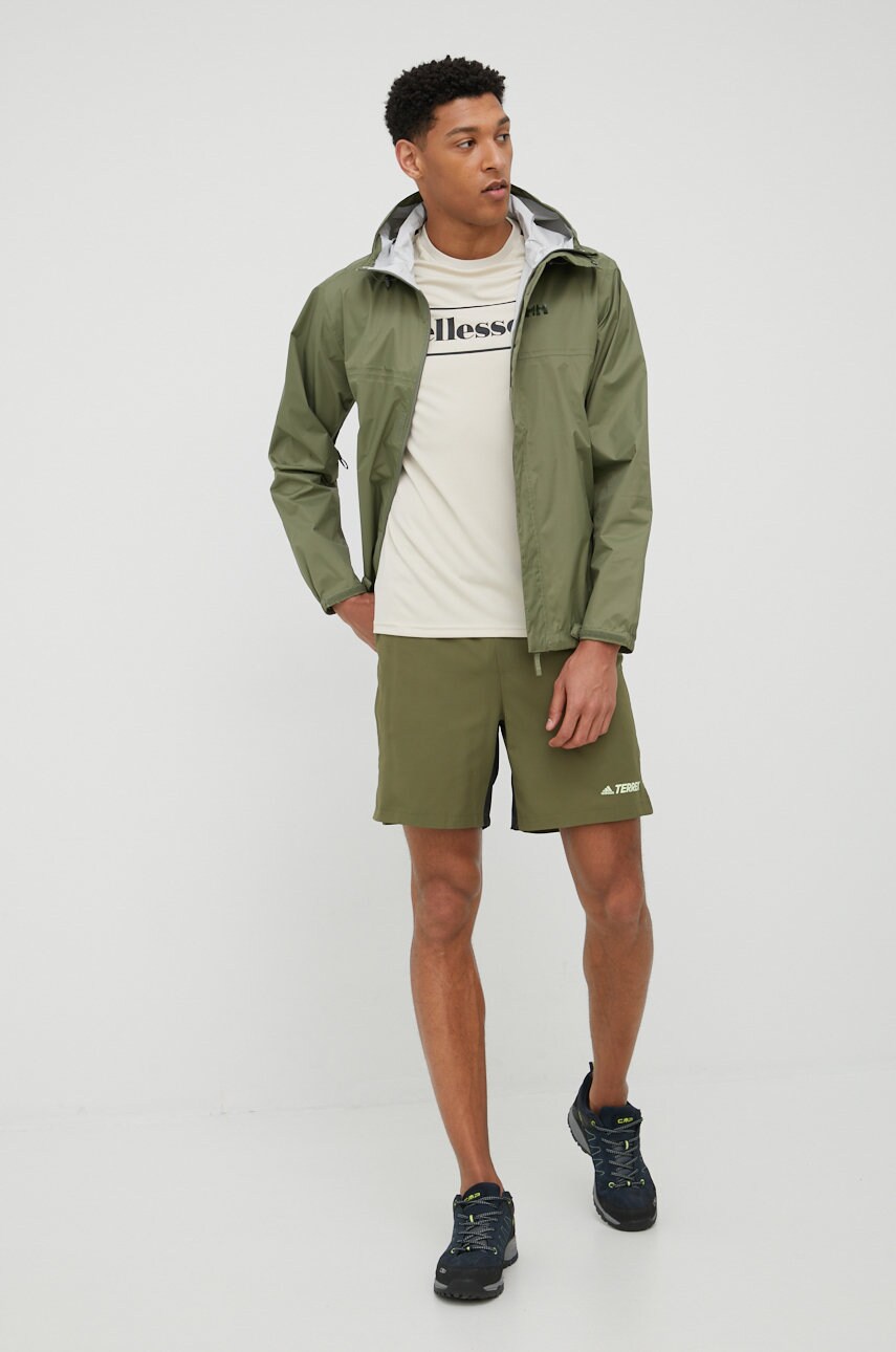 

Дождевик Helly Hansen Loke мужская цвет зелёный