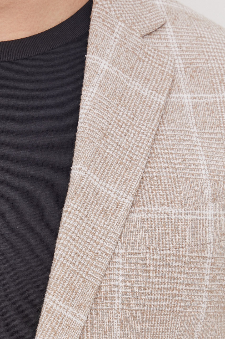 

Піджак Marciano Guess чоловічий колір бежевий