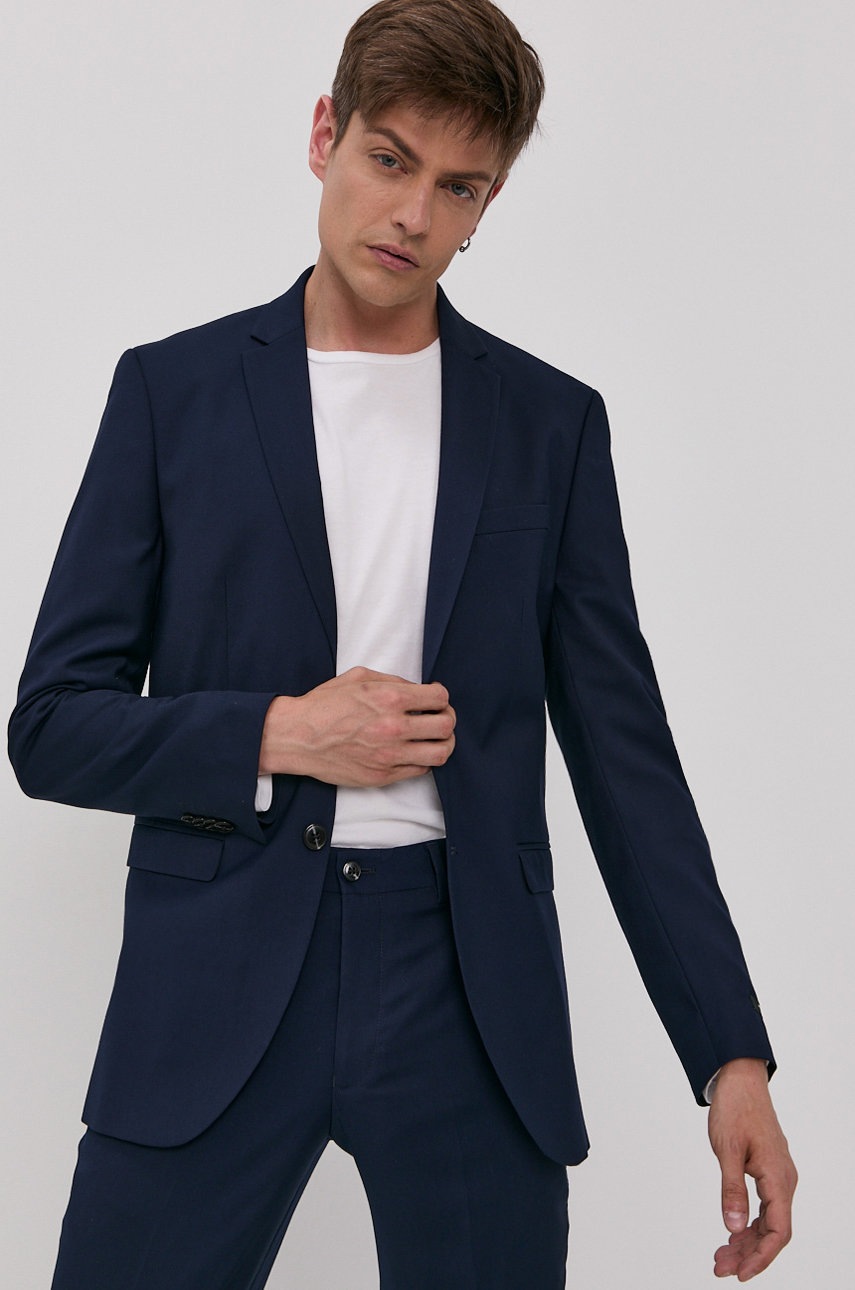 

Костюм Premium by Jack&Jones чоловіча колір синій гладка