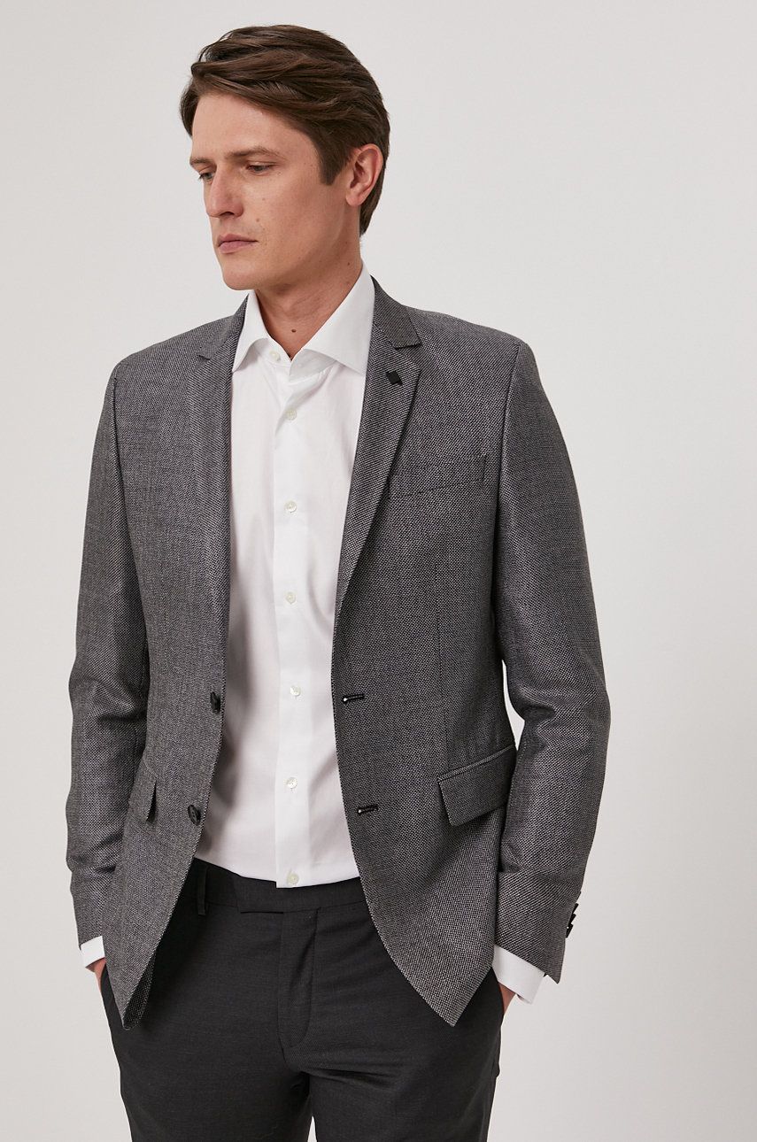 Karl Lagerfeld Sacou bărbați, culoarea negru 2023 ❤️ Pret Super answear imagine noua 2022