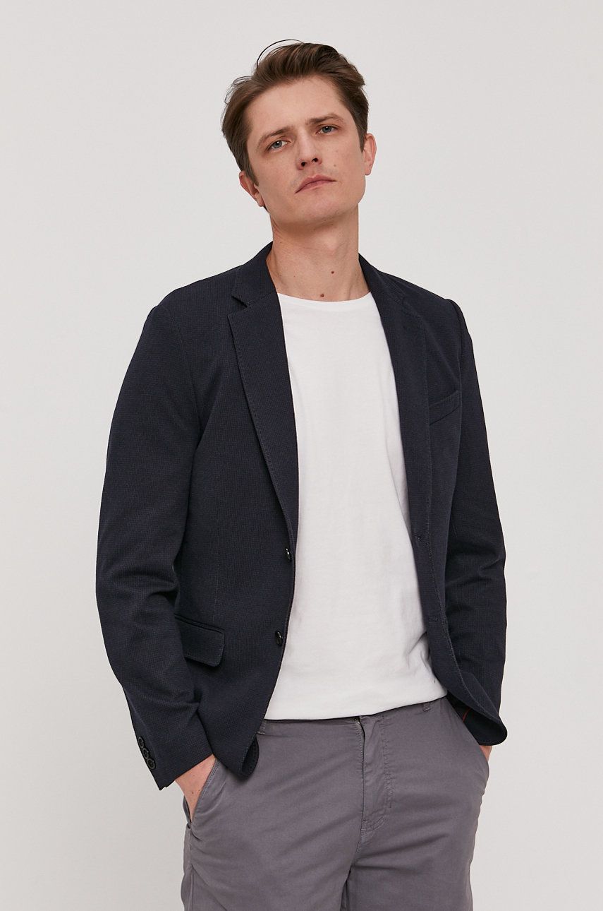 Gant Sacou bărbați, culoarea albastru marin 2023 ❤️ Pret Super answear imagine noua 2022