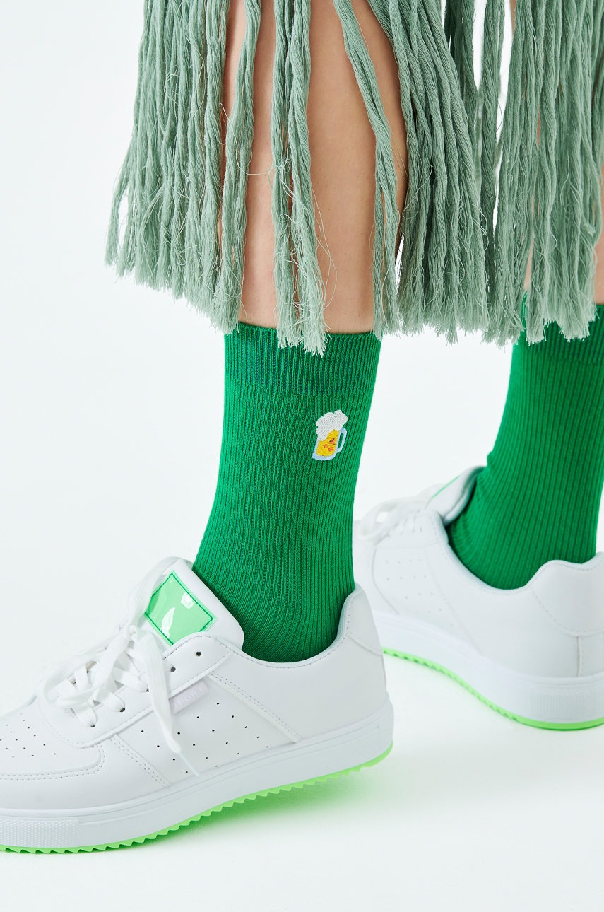 

Happy Socks - Носки Ribbed Embroidery Beer
