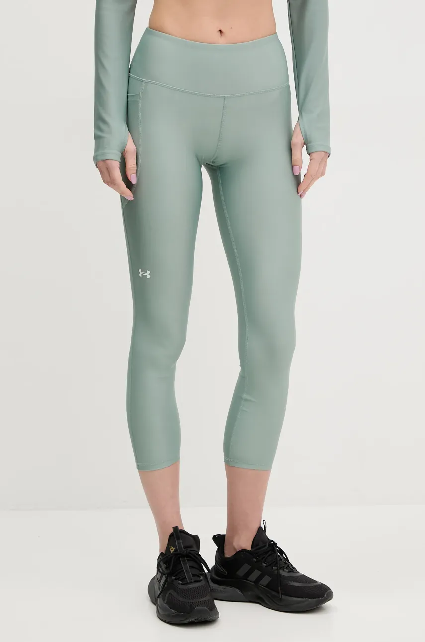Under Armour leggins de antrenament HG Armour HiRise culoarea negru, neted, 1365335