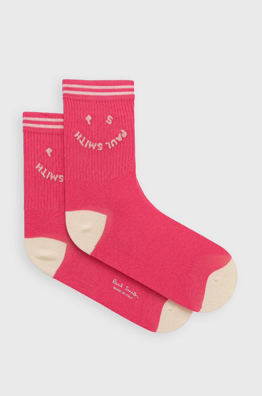 E-shop Ponožky PS Paul Smith dámské, růžová barva